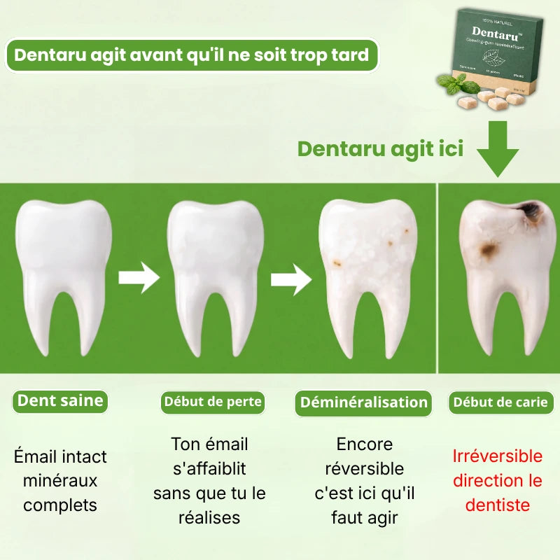 Dentaru Gomme Anti-Caries Naturelle