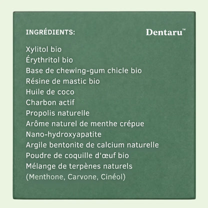 Dentaru Gomme Anti-Caries Naturelle